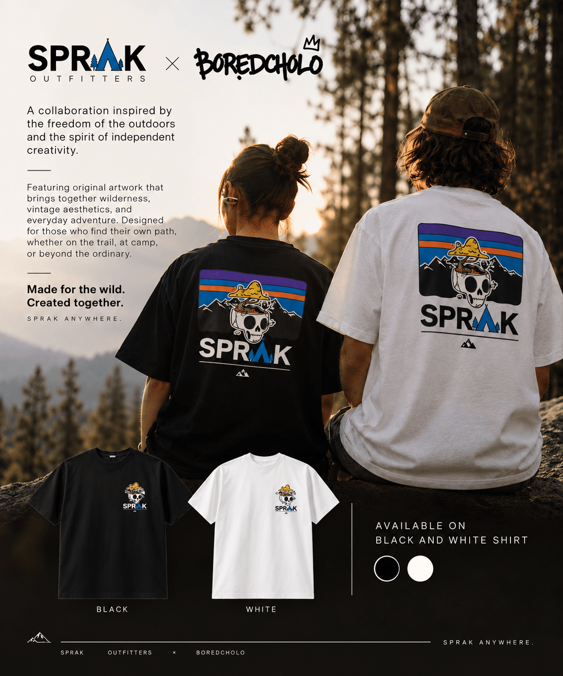 Off The Grid T-Shirt | Sprak Outfitters