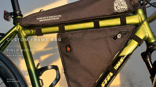 Custom Bike Frame Bag: From Frame to Bag