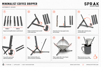 Minimalistischer Kaffeefilter