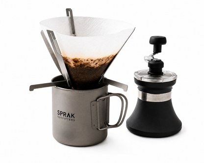 Minimalistischer Kaffeefilter